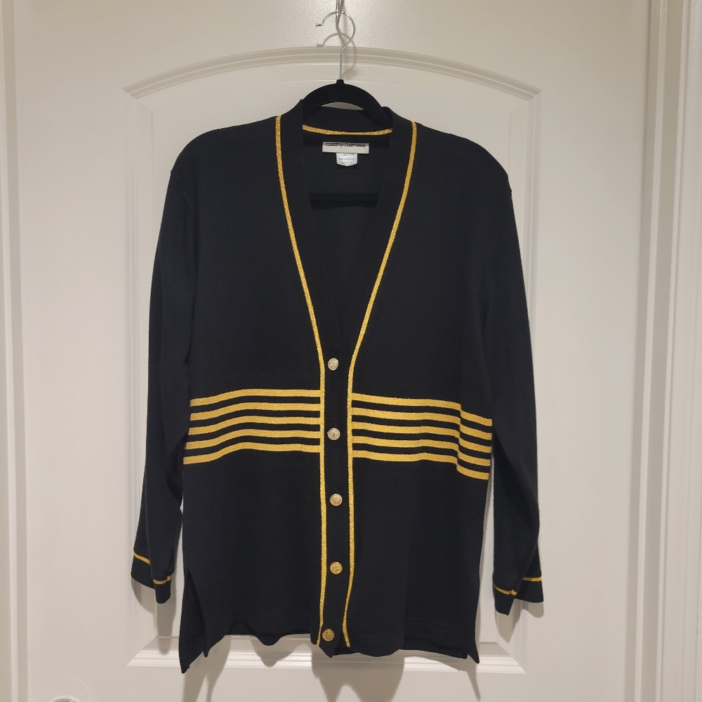 Cathy Daniels Vintage Carnigan Sweater . Medium #469